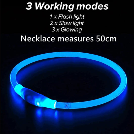 LED Glowing Dog Collar